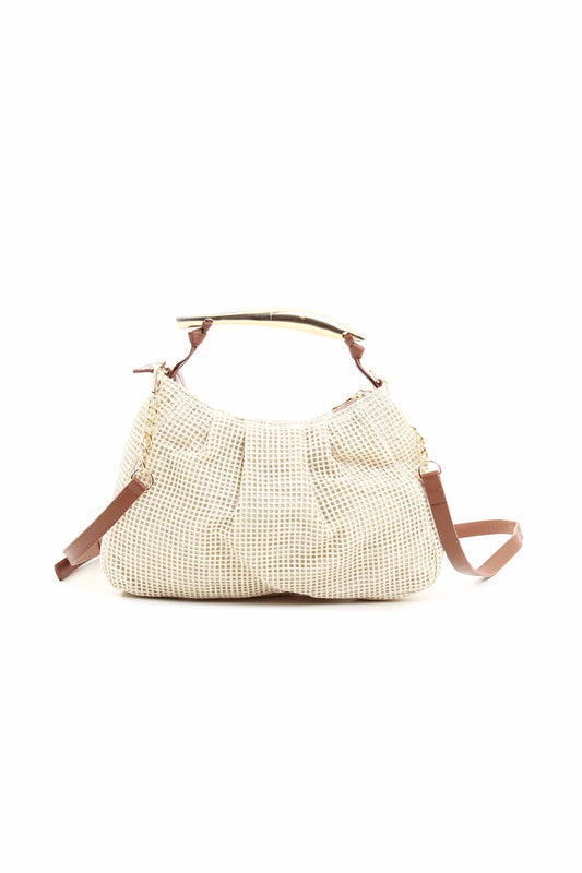 SAC PUFF FILETÉ EN PAILLE – 11050197